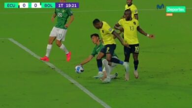 Photo of Tremendo penal en las eliminatorias que el argentino Nicolás Ramírez tuvo que corroborar con el VAR