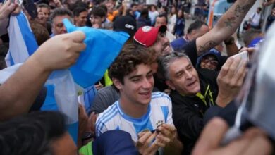 Photo of Los hinchas argentinos le pusieron color a las tribunas en Interlagos para alentar a Franco Colapinto