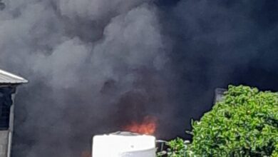 Photo of Bomberos contuvieron un incendio que se desató en barrio Ampliación Empalme