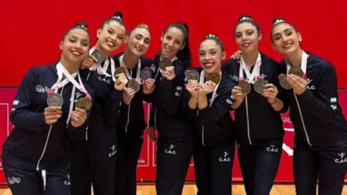 Photo of Gimnastas del Club Municipalidad de Córdoba tuvieron destacada actuación en el Sudamericano de Gimnasia Rítmica