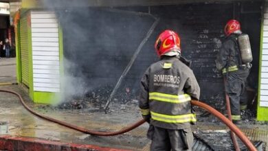 Photo of Incendio en el centro de Córdoba: se quemó un local de ropa