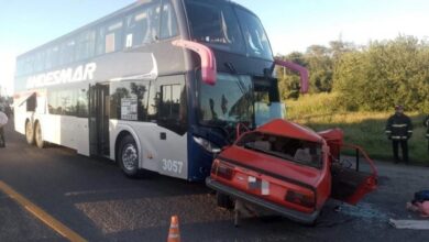 Photo of Choque fatal en Córdoba: una pareja murió tras impactar contra un colectivo