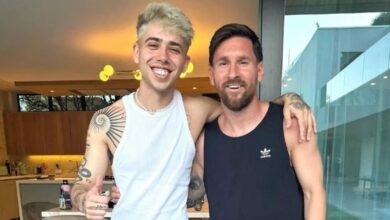 Photo of Luck Ra visitó a Leo Messi en su casa de Rosario