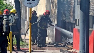 Photo of Fuego en Córdoba: se incendió una pinturería de barrio Pueyrredón