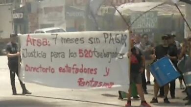 Photo of Reclamo de trabajadores de ARSA: hace siete meses que no les pagan el sueldo