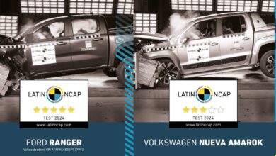 Photo of LatinNCAP probó las camionetas Ranger y Amarok. ¿Cuál es la más segura?