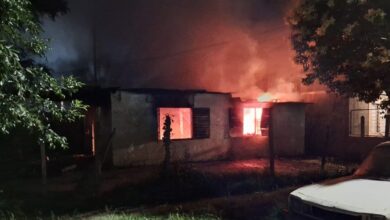 Photo of Bomberos combatieron un incendio en una casa de barrio Nuevo Argüello