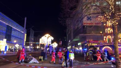 Photo of Ataque en un mercado navideño de Alemania deja más de 60 heridos y al menos un muerto