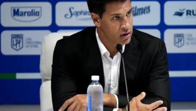Photo of Sebastián Domínguez fue presentado como el nuevo técnico de Vélez