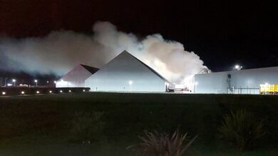 Photo of Apagaron el incendio en la planta de maní ubicada en Pasco