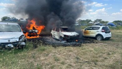 Photo of Córdoba: se incendiaron nueve vehículos en un depósito judicial de Jesús María