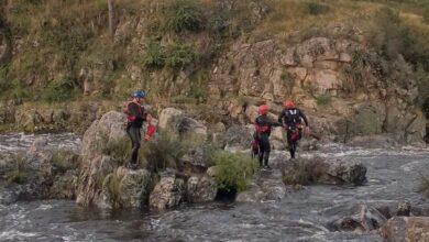 Photo of Dramático rescate de dos turistas arrastrados por el río El Durazno