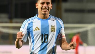 Photo of Histórica goleada de Argentina Sub-20 ante Brasil en el debut del Sudamericano