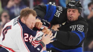 Photo of La pelea del año en la NHL: una batalla brutal permitida por el reglamento