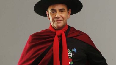 Photo of El Chaqueño Palavecino, Sergio Galleguillo y El Indio Rojas en la primera noche del Festival de Peñas