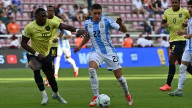 Photo of La Selección argentina Sub 20 empató con Ecuador y se clasificó en el segundo lugar del Grupo B