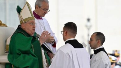 Photo of El Papa Francisco interrumpió su discurso por problemas respiratorios