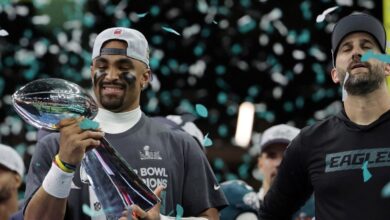 Photo of Super Bowl LIX: Philadelphia Eagles aplastó a Kansas City Chiefs ante la mirada de Messi