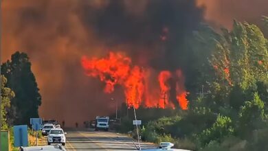 Photo of El Bolsón: el fuego avanza y ya se registró una víctima