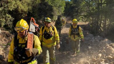 Photo of Reubican a los Bomberos Voluntarios que viajaron para colaborar en los incendios del sur