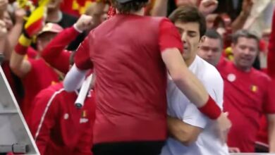 Photo of El insólito desenlace del partido entre Garín y Bergs en la Copa Davis