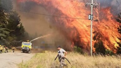 Photo of El gobernador de Río Negro confirmó que el incendio en El Bolsón fue intencional