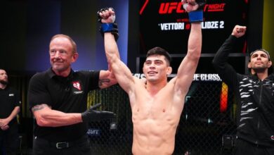 Photo of Kevin Vallejos arrasó en su debut en la UFC con un TKO a Seung Woo Choi