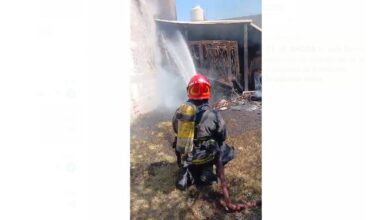 Photo of Córdoba: arde un taller de carpintería en el barrio Palmar