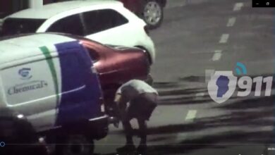 Photo of Las cámaras del 911 en funcionamiento: robaba una rueda de auxilio y quedó detenido