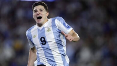 Photo of Julián Álvarez: «Les dimos un baile»