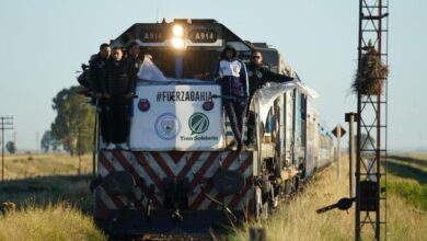 Photo of Llegada del tren solidario a Bahía Blanca: 1300 toneladas de donaciones