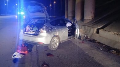 Photo of Escapaba de la policía y su vehículo cayó desde un puente a la circunvalación de Córdoba