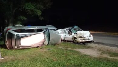Photo of Terrible accidente en Córdoba: dos autos chocan de frente y hay heridos