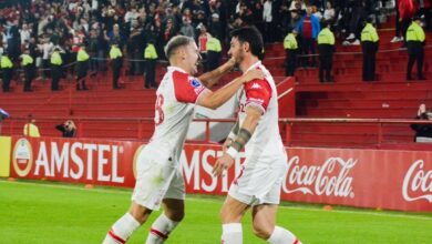 Photo of Huracán goleó a Racing de Uruguay y es único líder del Grupo C de la Copa Sudamericana