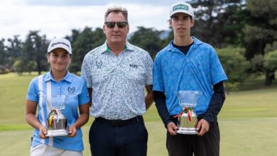 Photo of Ana Giuliano y Justo Rosales, de la FGPC, ganadores del 40° Campeonato Provincial de Menores y Torneo Internacional