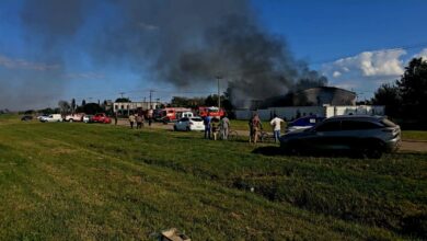 Photo of Incendio en el barrio La Floresta: fábrica de pinturas consumida por las llamas