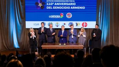 Photo of Llaryora encabezó el acto por el 110° aniversario del genocidio armenio