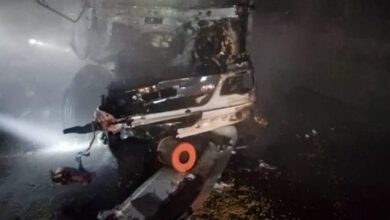 Photo of Accidente fatal en Córdoba: un hombre murió tras chocar e incendiarse su camión