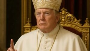 Photo of Polémica en Estados Unidos: Trump publicó una foto falsa vestido de Papa