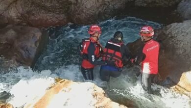 Photo of Rescataron a una mujer atrapada en un río del Valle de Traslasierra
