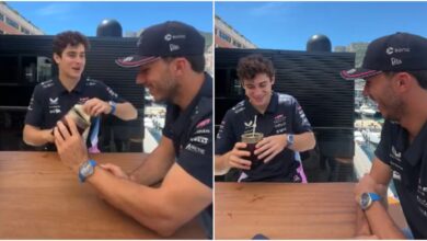Photo of Video: Franco Colapinto le explicó a Pierre Gasly cómo se prepara un buen mate