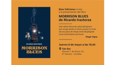Photo of Morrison Blues: presentan el jueves la última novela de Ricardo Irastorza en Córdoba