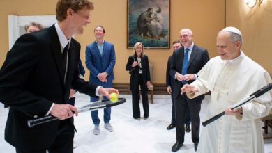 Photo of Sinner fue recibido por el Papa León XIV tras su victoria ante Cerúndolo en Roma
