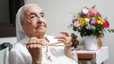 Photo of Murió la monja brasileña que era la persona más longeva del mundo