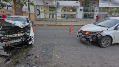 Photo of En barrio General Bustos chocaron dos automóviles