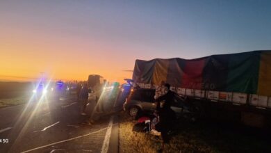 Photo of Múltiple choque en Ruta Nacional 19 de Córdoba: cuatro vehículos involucrados