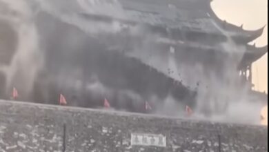 Photo of Se derrumbó el techo de un símbolo histórico en China