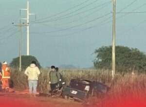 Photo of TRÁGICO ACCIDENTE FRONTAL EN RUTA 158 DEJA DOS FALLECIDOS CERCA DE S.M. LASPIUR
