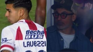 Photo of Pocho Lavezzi no se perdió el debut de su hijo en Unión