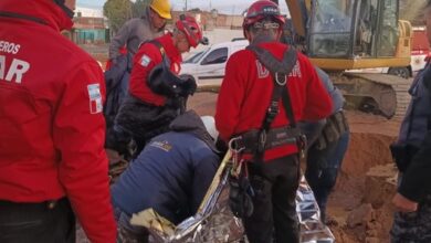 Photo of Un obrero fue asistido tras caer a un pozo de agua en una obra: sufrió hipotermia